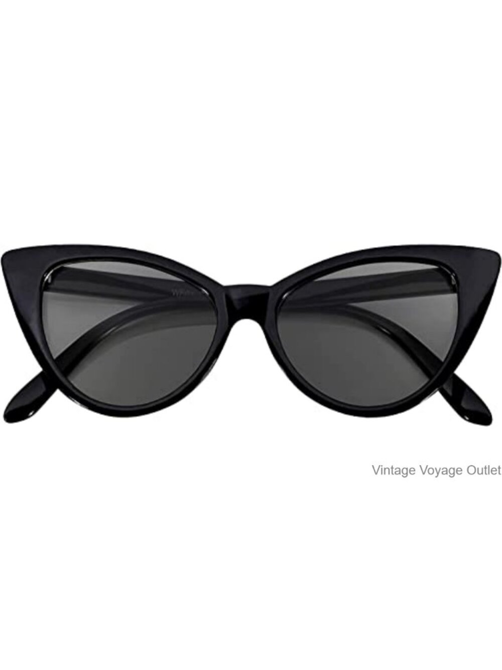 Retro Cat Eye Sunglasses UV400 Vintage Winged Pointed Fit